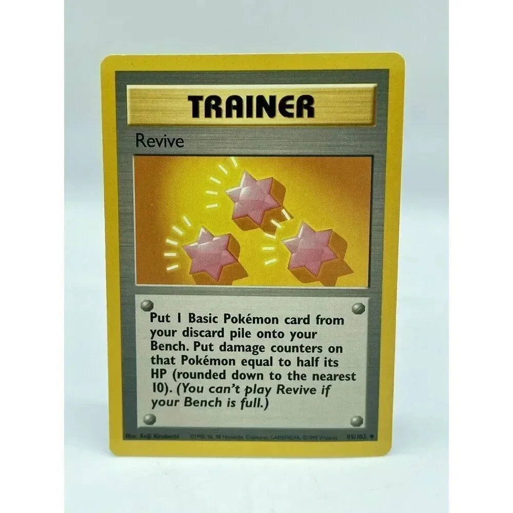 Revive 89/102 Trainer Base Set‎ Non-Holo Vintage 1999 Pokemon TCG LP